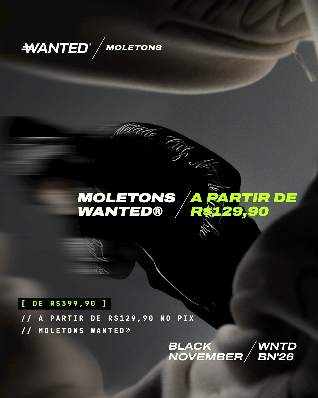 MOLETONS 129,90 
NO PIX