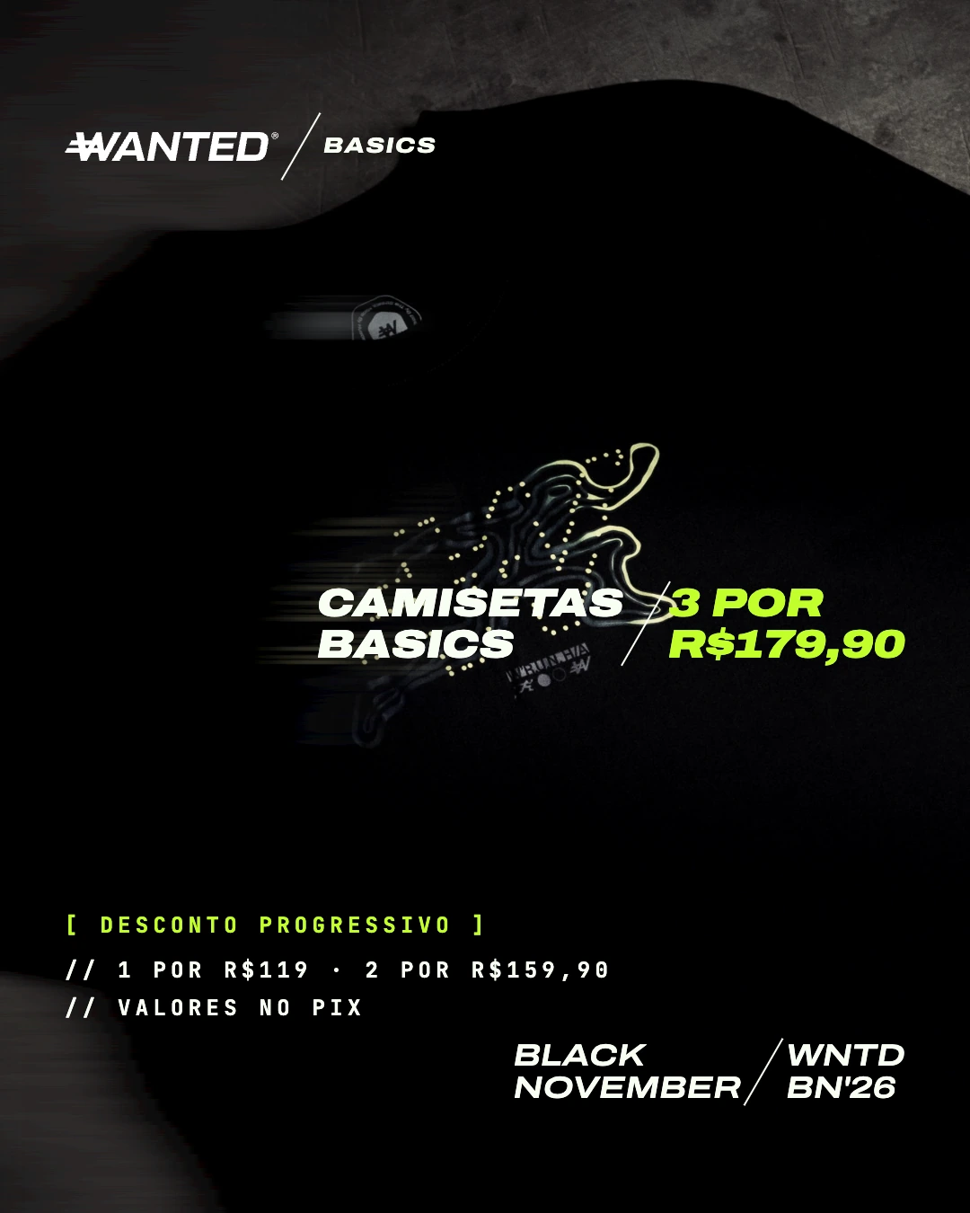 3 CAMISETAS STREET 